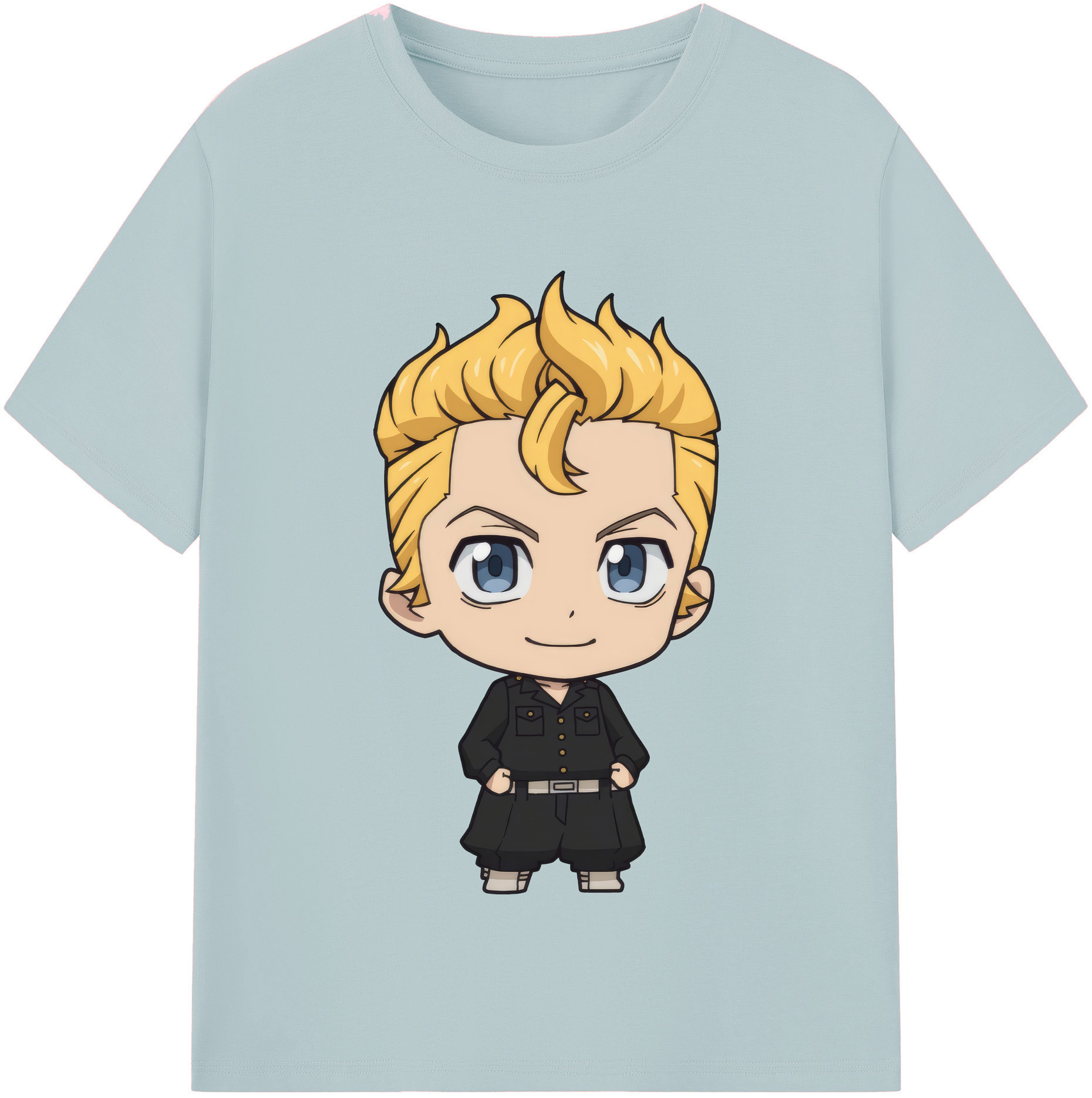 （画像用） 東京リベンジャーズ Tokyo Revengers 綿100％半袖Tシャツ（フロントプリント）